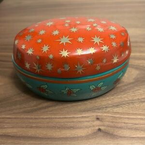 MIKASA “Holiday Elegance” Lidded Porcelain Dish